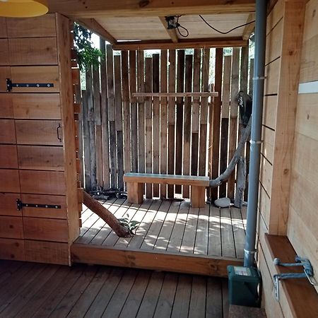 Bungalow Ecologique Avec Toilettes Seches Leu Kabanon Vue Mer Saint-Leu Dış mekan fotoğraf