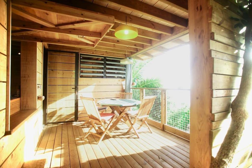 Bungalow Ecologique Avec Toilettes Seches Leu Kabanon Vue Mer Saint-Leu Dış mekan fotoğraf
