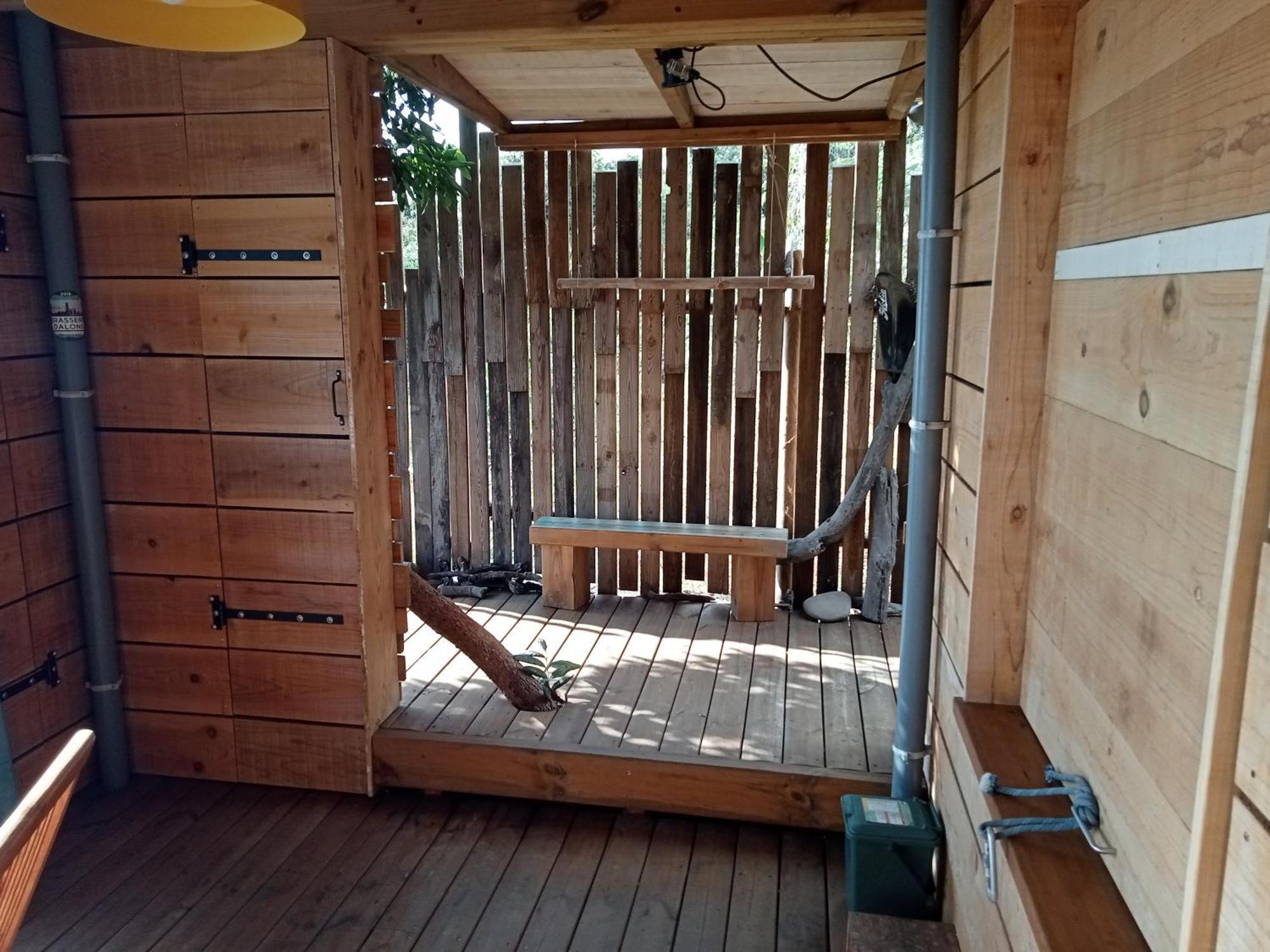 Bungalow Ecologique Avec Toilettes Seches Leu Kabanon Vue Mer Saint-Leu Dış mekan fotoğraf